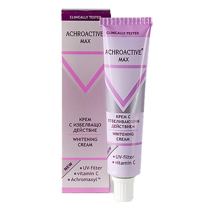 Achroactive max Cream أكروأكتيف ماكس - كريم تفتيح للأماكن الحساسة 45 مل