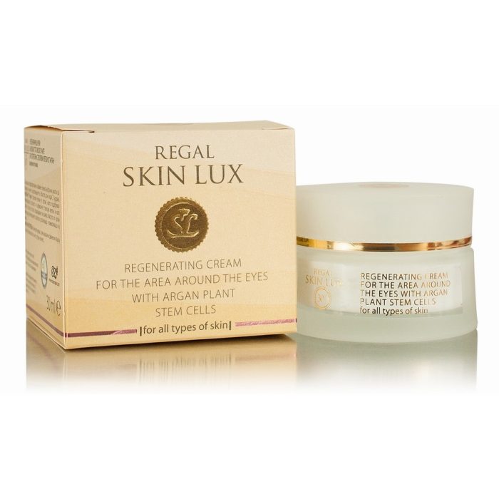 Regal Skin Lux Eye ريغال – كريم تجديد الخلايا لمنطقة حول العيون بالخلايا الجذعية 30 مل