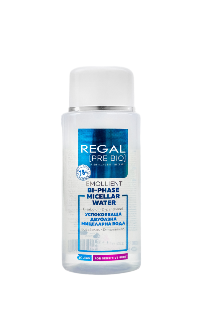 ⁦ريغال – مزيل مكياج بمياه ميسيلار المرطبة للبشرة الحساسة 135 مل⁩ - الصورة ⁦1⁩